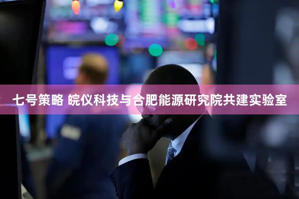 七号策略 皖仪科技与合肥能源研究院共建实验室
